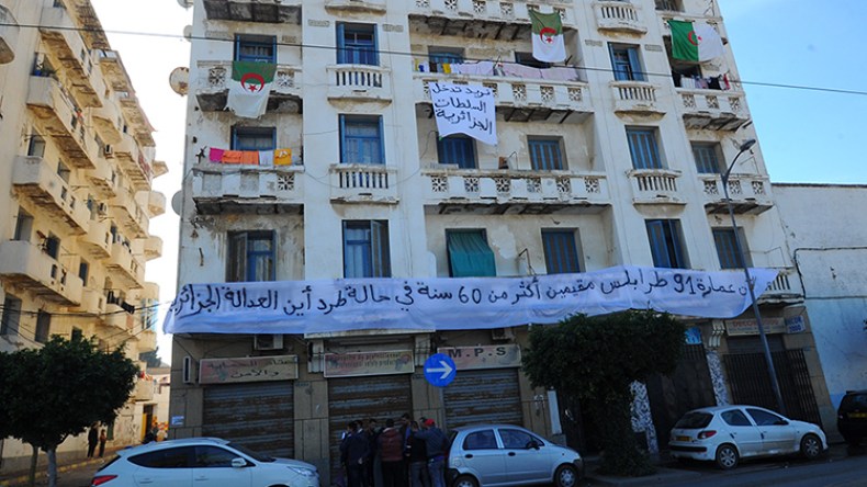 30 عائلة بحسين داي تحتج بسبب قرار طردها المفاجئ