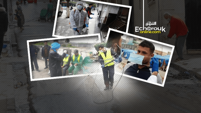 الحراك الشعبي يتحول إلى “ثورة تطوعية”