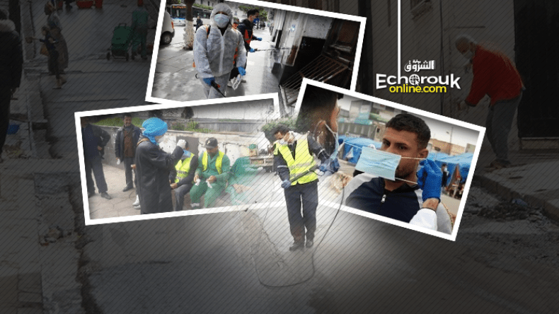 الحراك الشعبي يتحول إلى “ثورة تطوعية”