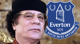 القذافي هاجم “الفيفا”.. أحب إيفرتون وخلّد اسم تشافيز في ملعب بنغازي