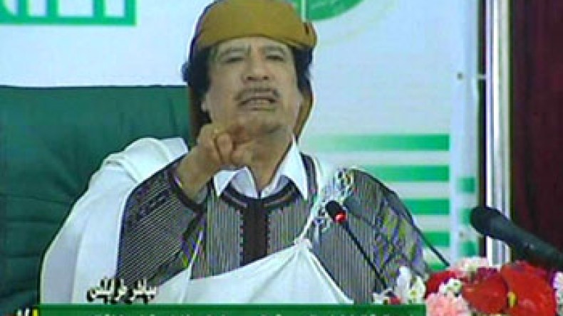 القذافي‭ ‬يهدد‭ ‬شعبه‭ ‬مرة‭ ‬أخرى‭ ‬بالإبادة :سنواصل قمع المحتجين حتى آخر رجل أو امرأة