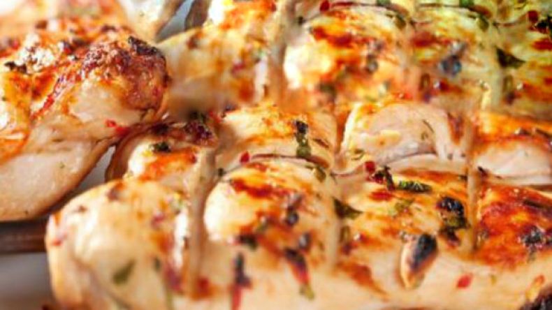 سمك فيليه مشوي مع الخضار