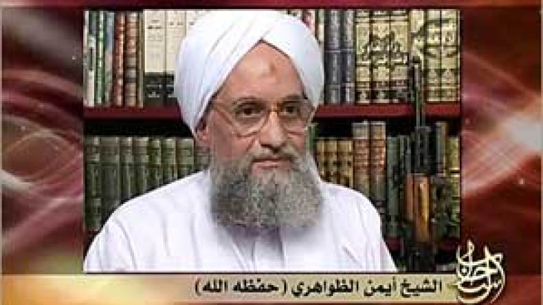 الظواهري يدعو لضرب مصالح إسرائيل وأميركا دفاعا عن غزة