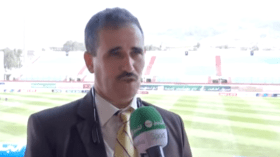 تواصل عملية ترميم ملعب تشاكر قبل مباراة الخضر