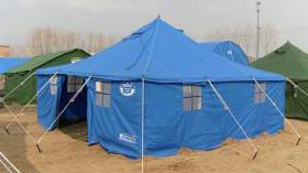 مركبات سياحية بالقصب والخيم للعائلات البسيطة