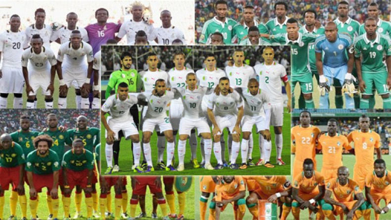 1 ـ منتخبات القارة الإفريقية