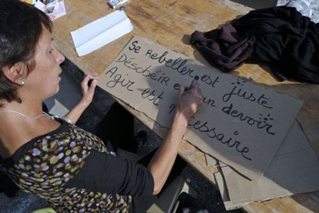 G20: les altermondialistes arrivent à Nice