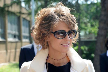 La femme et les enfants de Bachar el Assad en exil à Londres