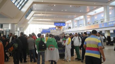 Large number of Algerian fans booked places to support their team in South Africa while French fans prefer travelling for tourism