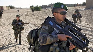 French soldiers on the territories of African countries, including Algeria