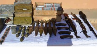 Récupération d’une quantité d’armes et de munitions à Adrar