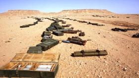الجيش يضبط سيارة محملة بالسلاح الليبي بجانت