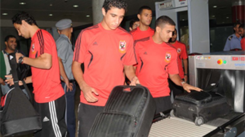 بعثة الأهلي تصل الجزائر و تقيم بالشيراتون