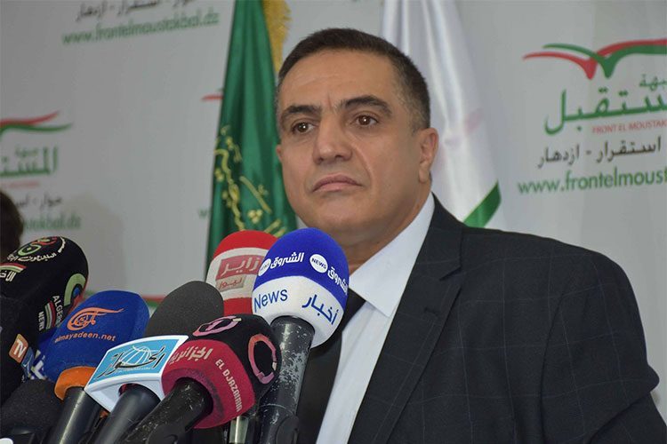 Abdelmadjid Tebboune reçoit Abdelaziz Belaïd