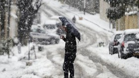 ثلوج مرتقبة وسط وغرب البلاد