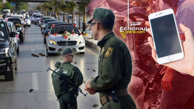 استعمال الهاتف والتهور أثناء مواكب الأعراس وراء غالبية الحوادث