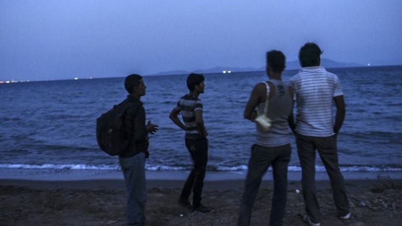 غرق ثلاثة أطفال وامرأة من المهاجرين في بحر إيجة