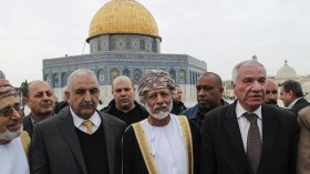 وزير خارجية عُمان يزور المسجد الأقصى