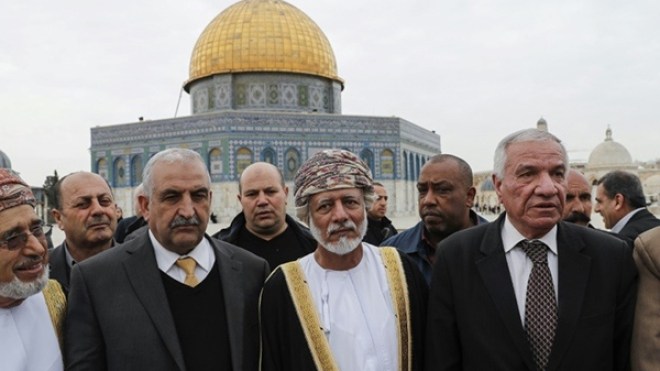 وزير خارجية عُمان يزور المسجد الأقصى