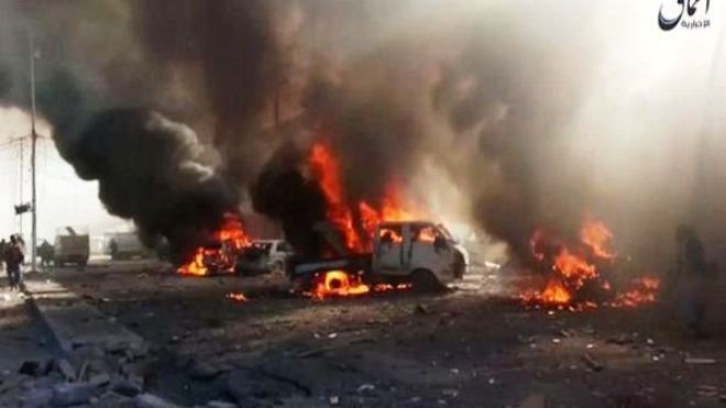 عشرات القتلى والجرحى في غارة على مدينة القائم غرب العراق