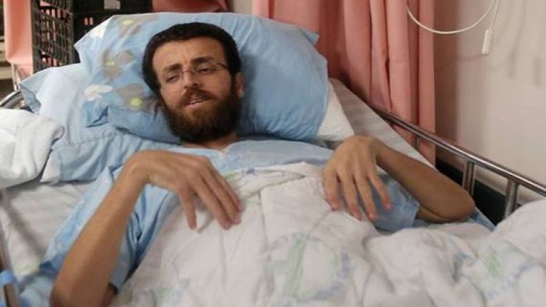 الأسير الفلسطيني محمد القيق يتحدى الاحتلال بـ90 يوماً من الإضراب عن الطعام