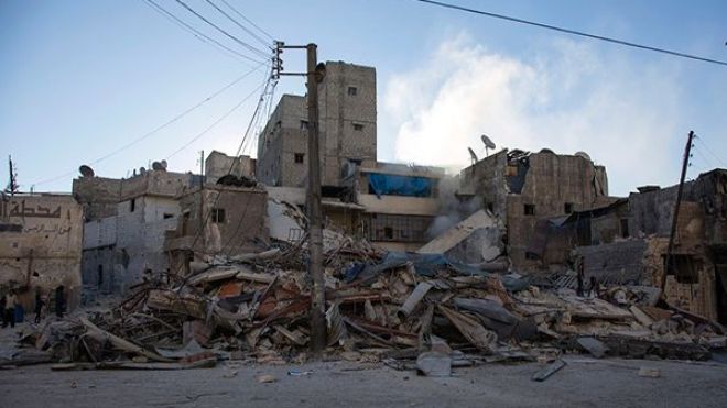 أحياء حلب الشرقية تدخل يومها الثاني من دون غارات
