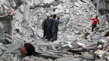 حلب تحترق من جديد