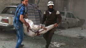 غارات جوية على مناطق المعارضة في حلب