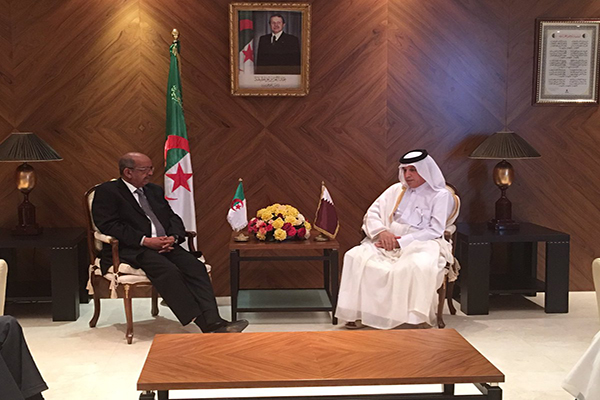 Qatar hails Algeria’s “honourable” position towards crisis in Gulf