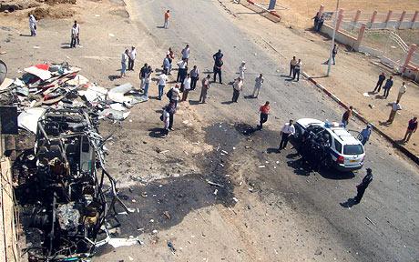 Terrorist bombing targeted municipal guards east of Algiers