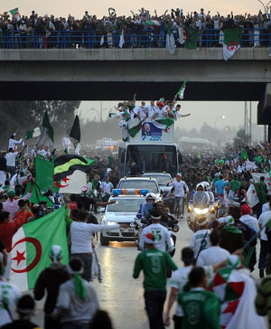 From Algeria to South Africa: Fans of Algerian Desert Foxes to launch a dangerous trip across Africa jungles