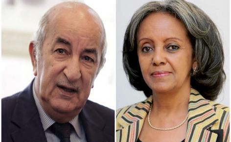 Le président Tebboune s’entretient par téléphone avec la Présidente éthiopienne