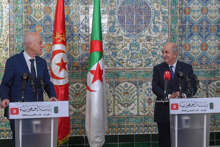 Tebboune et Saïed : «L’Algérie et la Tunisie doivent constituer le début du règlement  de la crise libyenne »