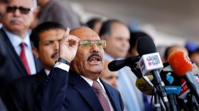 صالح يحشد آلافاً من أنصاره في صنعاء وسط شقاق مع الحوثيين