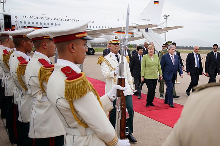 La chancelière Allemande entame une visite officielle en Algérie
