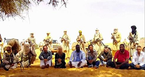 Un mouvement islamiste exige 45 millions d'euros pour  libérer 9 otages