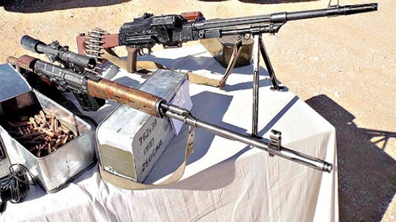 ضبط رشاش وذخيرة ومخدرات بتندوف