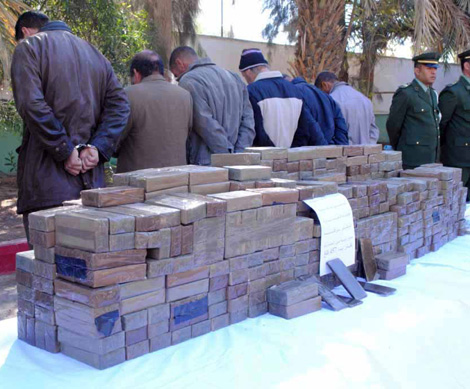 Relizane: démantèlement d’un réseau international de trafic de drogue