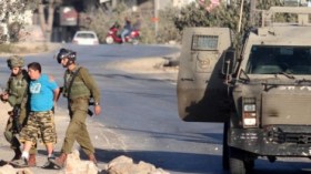فلسطيني يطعن جندياً إسرائيلياً في الضفة الغربية