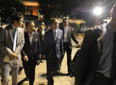 Japon: Ban Ki-moon dans la zone de la centrale de Fukushima