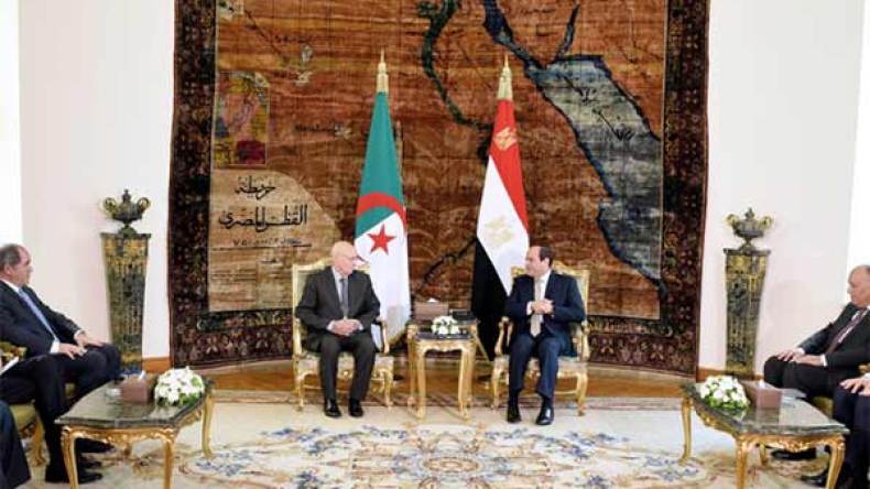 بن صالح: “الأمور بالجزائر في طريقها الصحيح وفقا للمسلك الدستوري”