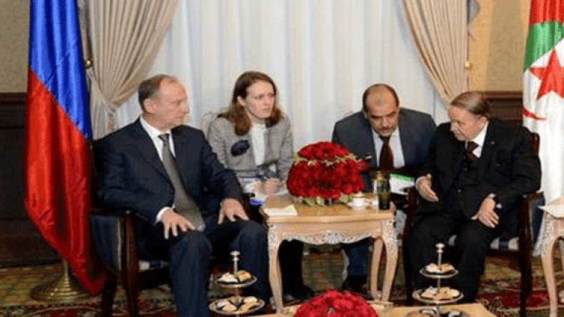 بوتفليقة يستقبل  كاتب مجلس الأمن الروسي