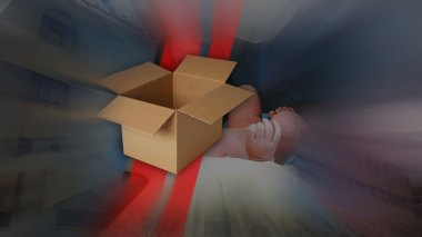 جثة رضيع داخل “كرتون”.. وفضائح مستشفياتنا لا تتوقف!