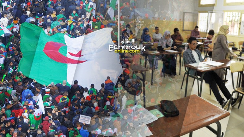 الحراك ضمن إجابات البكالوريا.. وعلامات مقبولة في الشعب العلمية