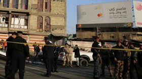 26 قتيلاً في هجوم انتحاري وسط بغداد