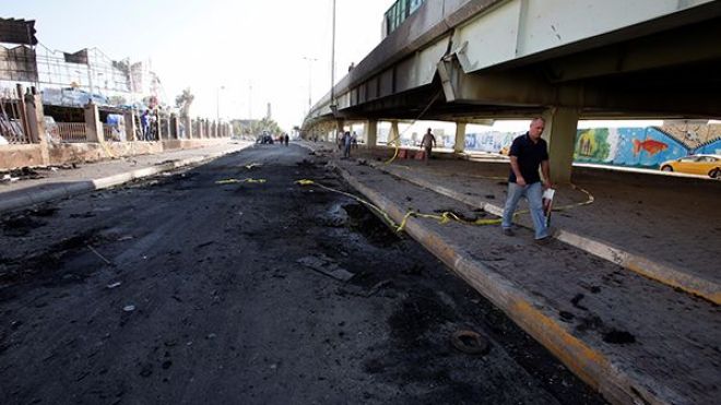 سبعة قتلى في هجوم انتحاري في بغداد