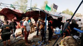 55 قتيلاً في تفجير انتحاري وهجومين في العراق