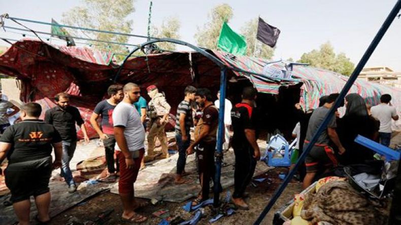 55 قتيلاً في تفجير انتحاري وهجومين في العراق