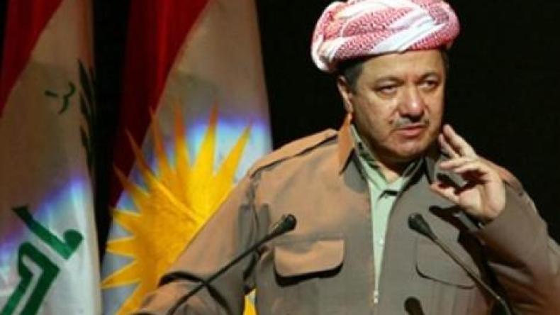 برزاني: إيران زودت القوات الكردية بالأسلحة