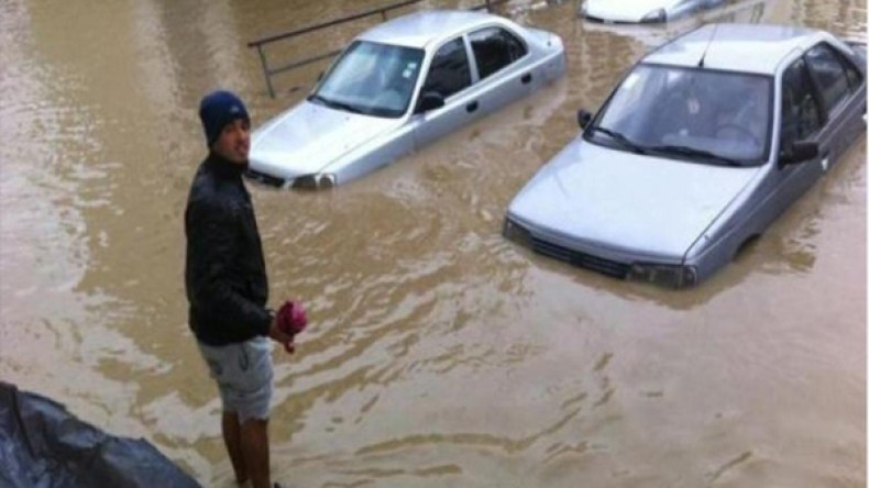 فيضانات تجتاح مناطق عدة في تونس